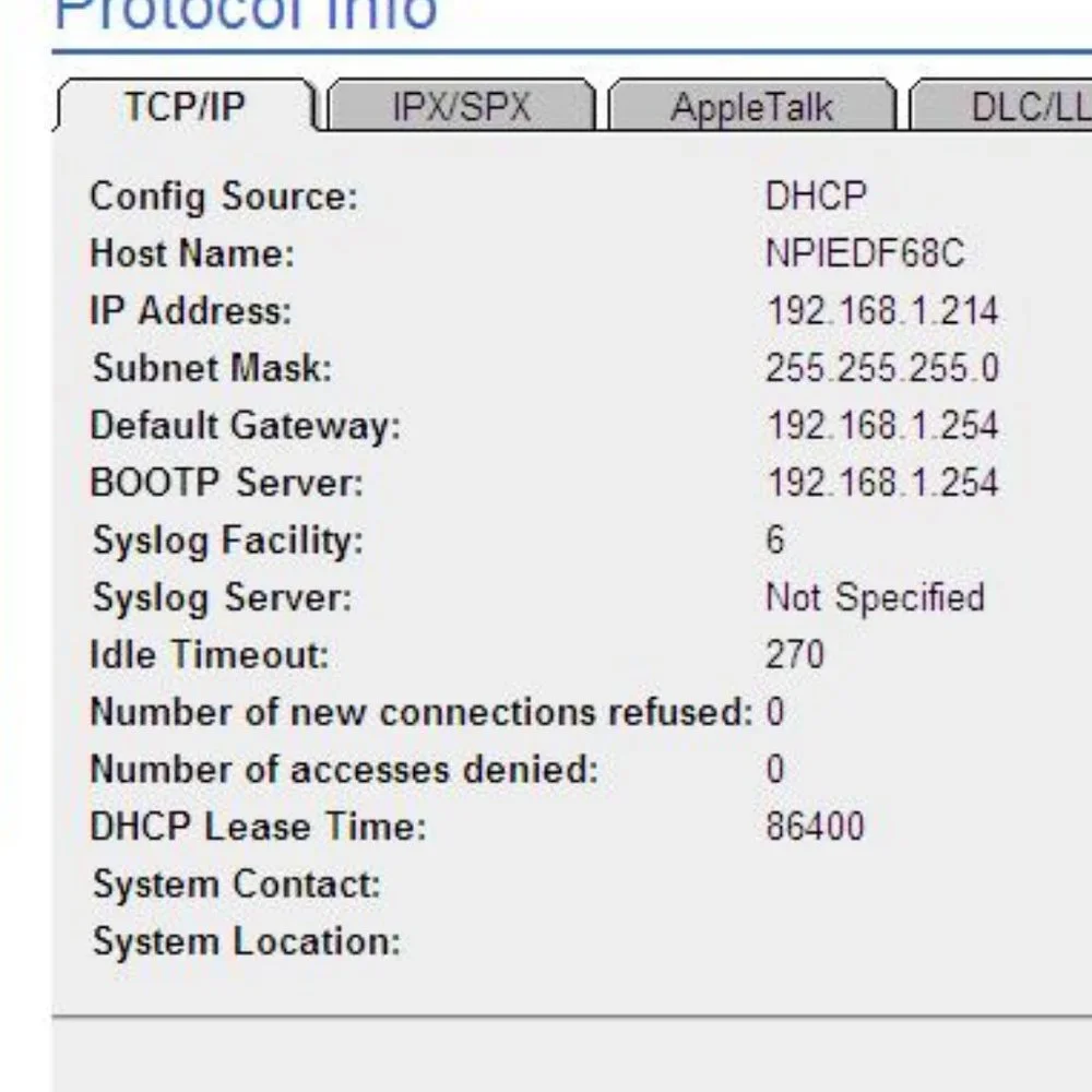HP JetDirect 620N Print Server J7934G J7934-60012 / 61033 | DOM 09/2008